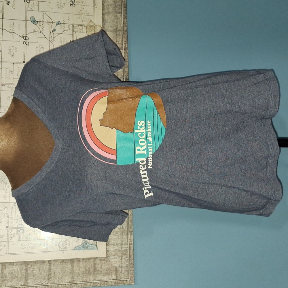 Pictured Rocks V-Neck